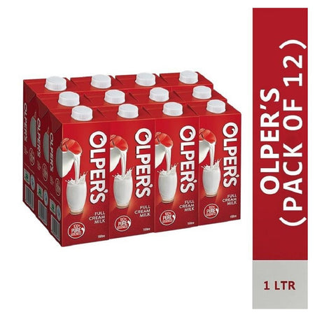 Olper's Full Cream Milk, 1000ml, 12-Pack Carton - Main Image