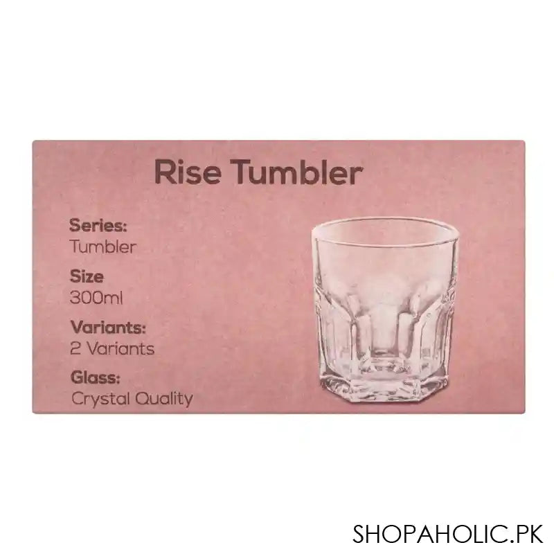 Omroc Rise Tumbler Glass, 300ml - Image 3