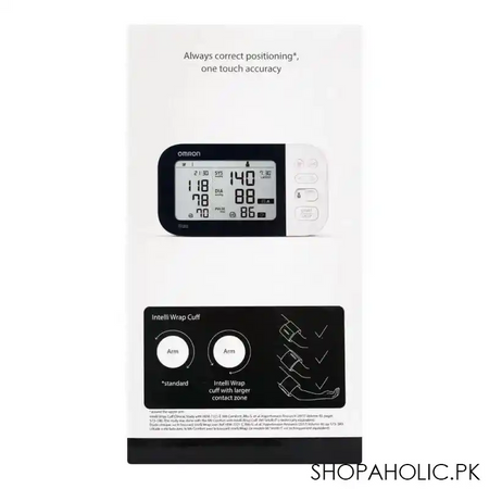 omron automatic upper arm blood pressure monitor, m7 image4