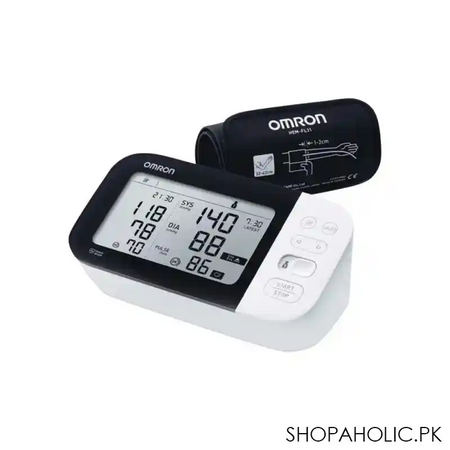 omron automatic upper arm blood pressure monitor, m7 main image