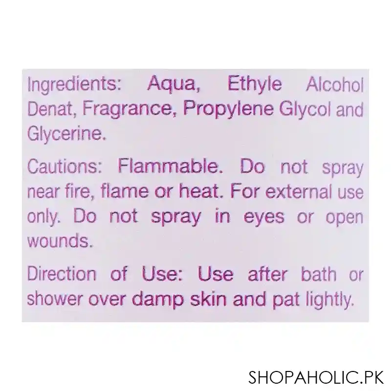 opio delicate body mist, 250ml image3