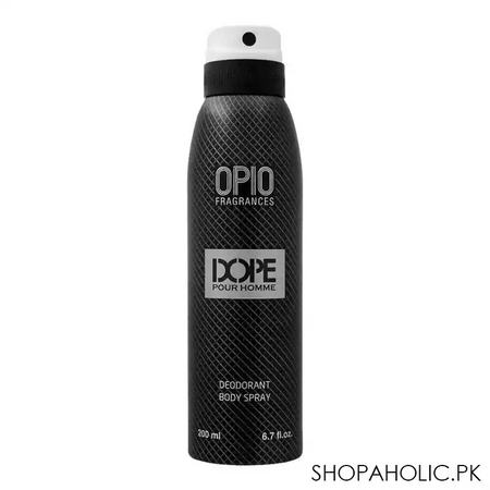 opio dope pour homme deodorant body spray, for men, 200ml main image