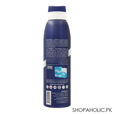 opio empire pour homme deodorant body spray, for men, 200ml image2