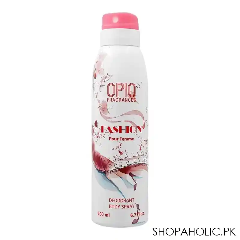 opio fashion deodorant body spray, for women, 200ml main image
