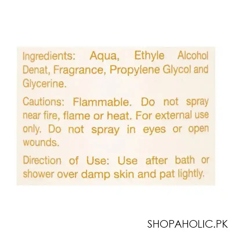 opio iconic body mist, 250ml image3