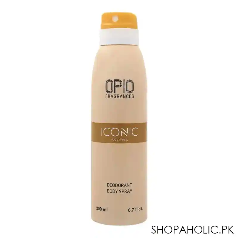 opio iconic pour femme deodorant body spray, for women, 200ml main image
