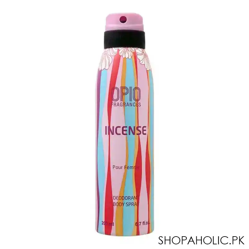 opio incense deodorant body spray, for women, 200ml main image