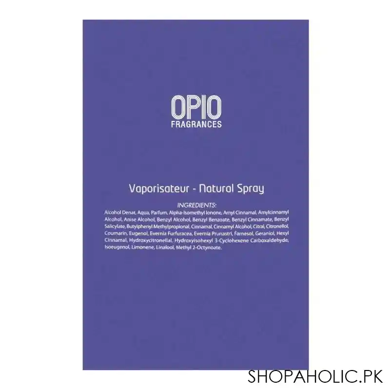 opio rebel pour homme eau de parfum, fragrance for men 100ml image2