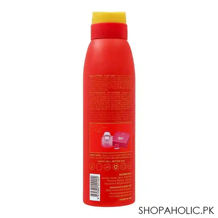 opio secret by kisses deodorant body spray, for women, 200ml image2