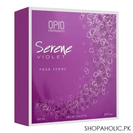 opio serene violet pour femme eau de toilette, fragrance for women, 100ml image2