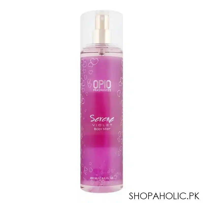 opio serene voilet body mist, 250ml main image