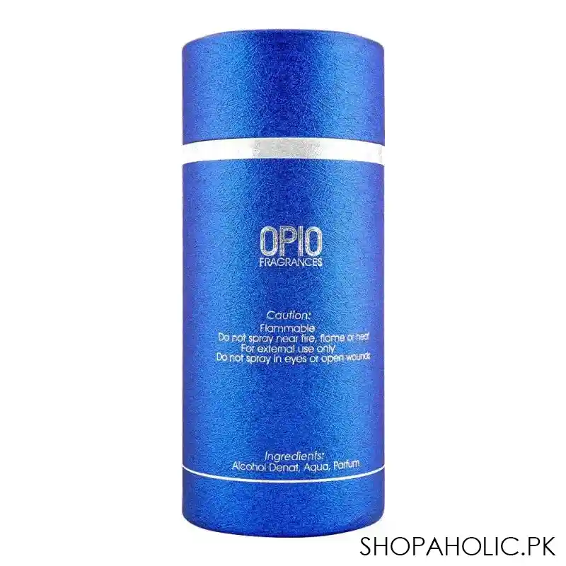 opio vault navy pour homme eau de parfum, fragrance for men, 100ml image2