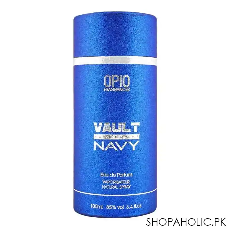 opio vault navy pour homme eau de parfum, fragrance for men, 100ml main image