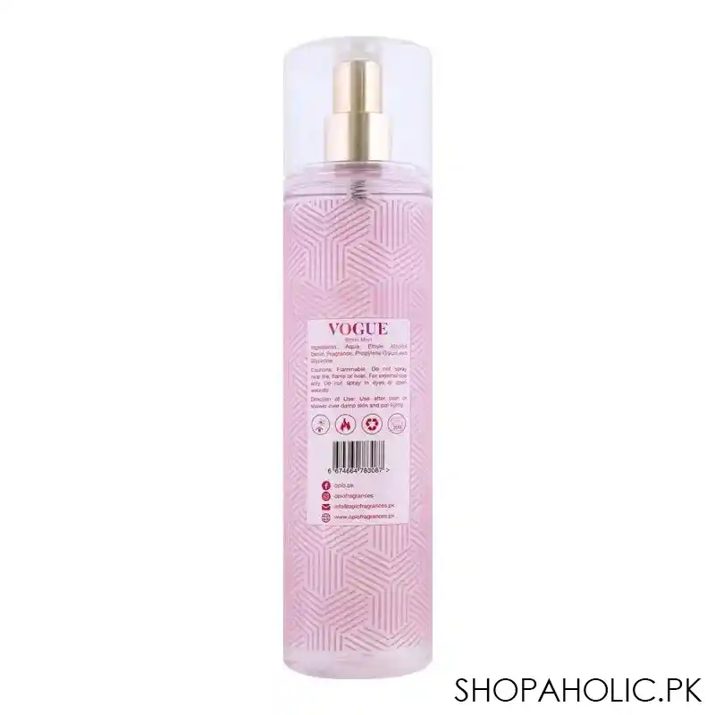 opio vogue body mist, 250ml image2