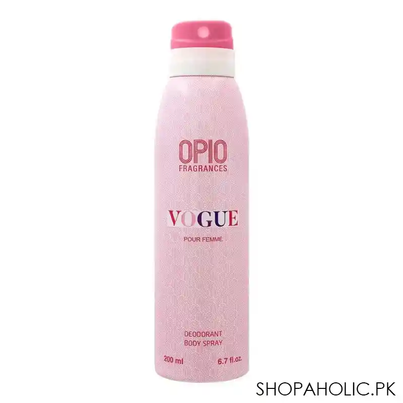 opio vogue pour femme deodorant body spray, for women, 200ml main image