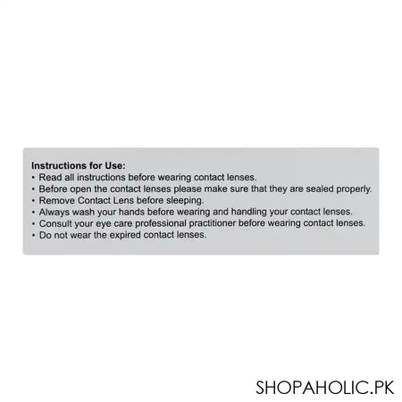Optiano Soft Color Contact Lenses, Brown - Image 4