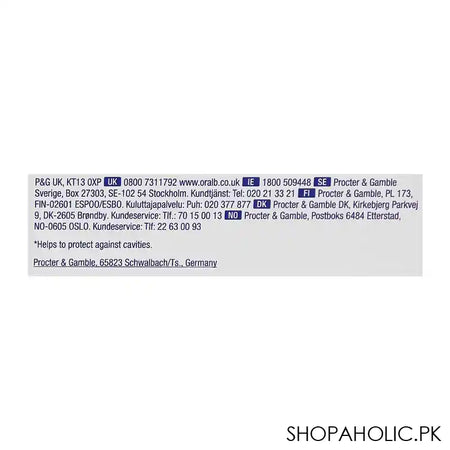 Oral-B 1.2.3 Salt Power White Toothpaste, 100ml - Image 5