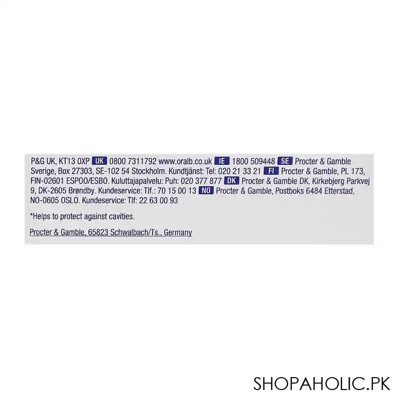 Oral-B 1.2.3 Salt Power White Toothpaste, 100ml - Image 5