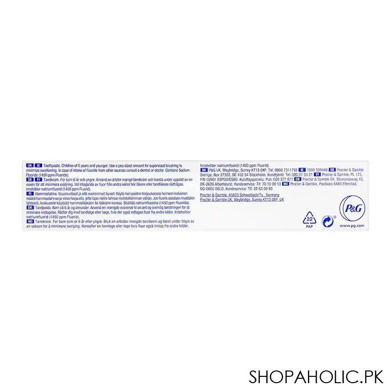 Oral-B 123 Extra Fresh With Active Flouride Toothpaste, 100ml - Image 2