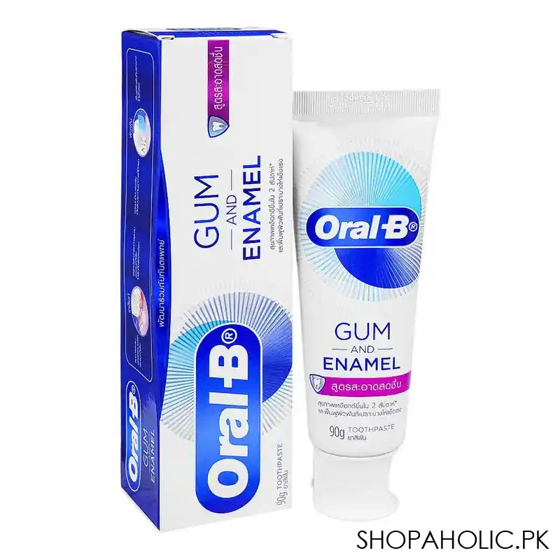 Oral-B Gum And Enamel Clean And Refreshing Formula Toothpaste, 90g - Main Image