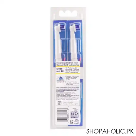 oral b precision clean replacement brush heads, 3 pack image3