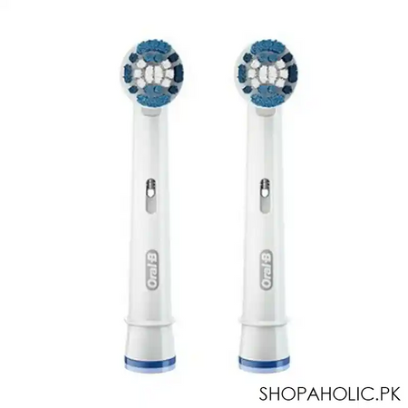 oral b precision clean replacement brush heads, 3 pack main image