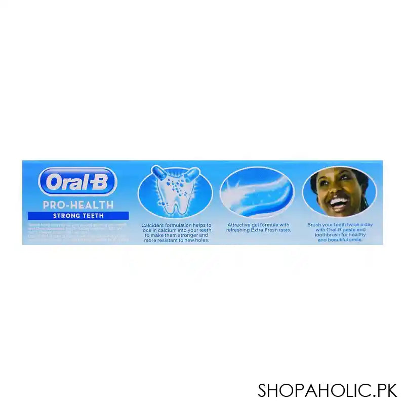 Oral-B Strong Teeth Extra Fresh Gel Toothpaste, 40g - Image 6