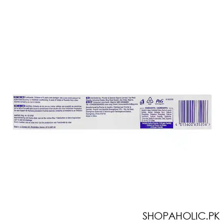 Oral-B Strong Teeth Herbal Mint Gel Toothpaste, 140g - Image 5