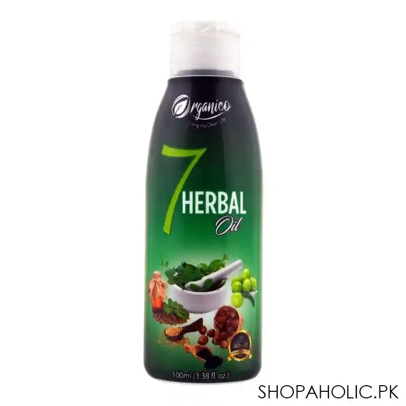 organico 7 herbal oil, 100ml main image