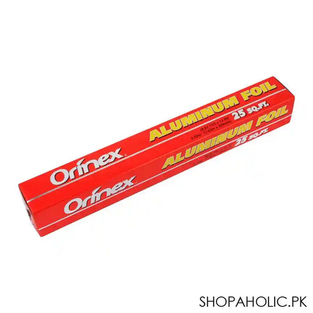 Orinex Aluminum Foil, 25 SQFT, 12 Inches x 8.3 Yards - Main Image