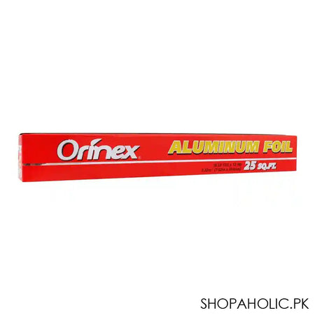 Orinex Aluminum Foil, 25 SQFT, 12 Inches x 8.3 Yards - Image 2