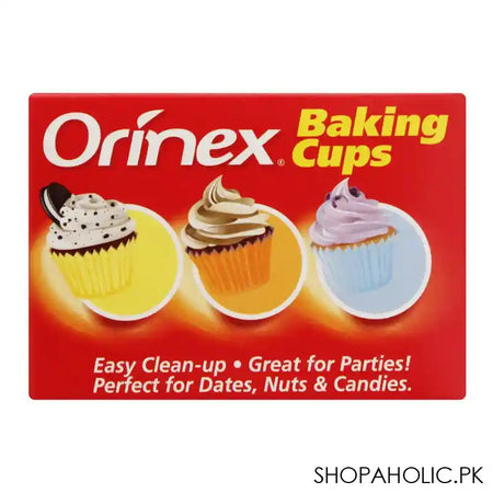Orinex Baking Cups, Color, 54-Pack - Image 2