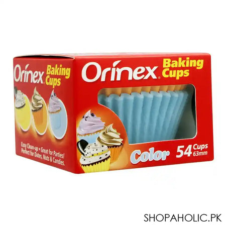 Orinex Baking Cups, Color, 54-Pack - Image 3
