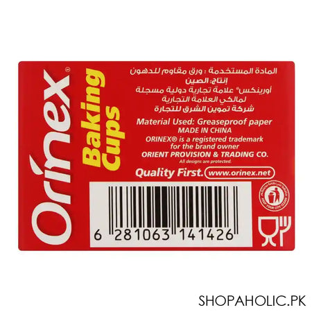 Orinex Baking Cups, Color, 54-Pack - Image 4