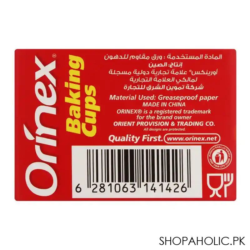 Orinex Baking Cups, Color, 54-Pack - Image 4