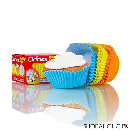 Orinex Baking Cups, Color, 54-Pack - Main Image