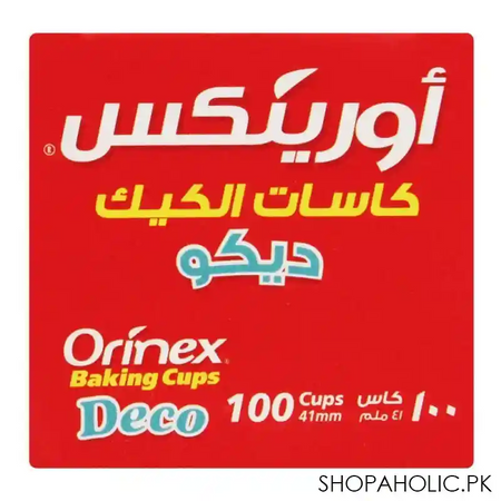 orinex baking cups, deco, 100 pack image2