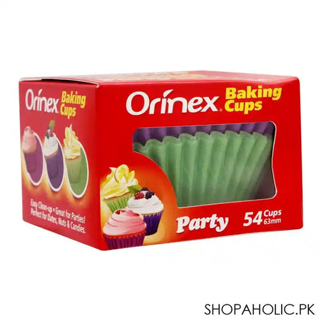 Orinex Baking Cups, Party, 54-Pack - Image 4