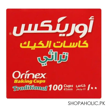 orinex baking cups, traditional, 100 pack image3