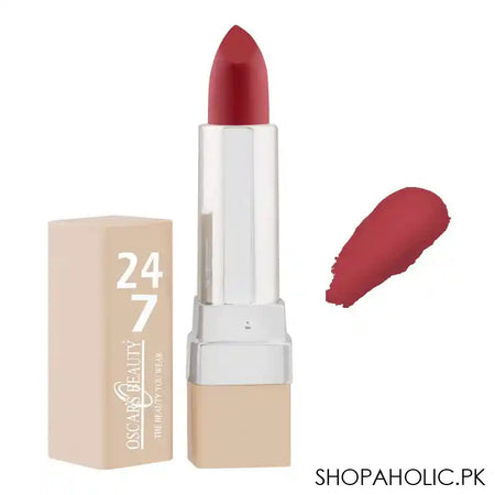 Oscar's Beauty 247 Matte Lipstick, 470 - Main Image