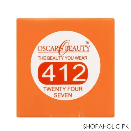 oscar's beauty 247 matte lipstick, 412 image4