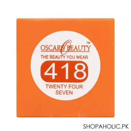 oscar's beauty 247 matte lipstick, 418 image4
