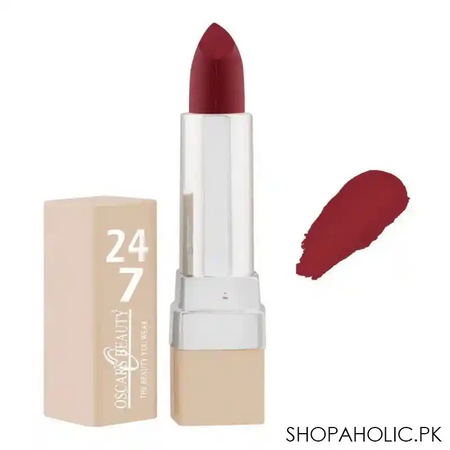 oscar's beauty 247 matte lipstick, 418 main image