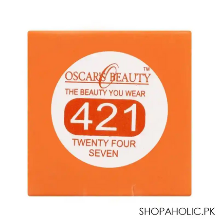 oscar's beauty 247 matte lipstick, 421 image4