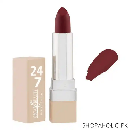 oscar's beauty 247 matte lipstick, 438 main image