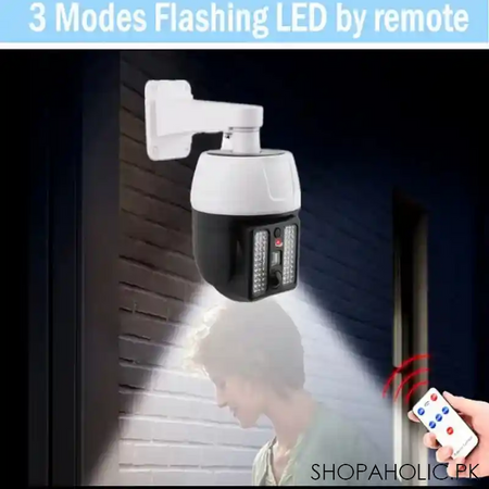 outdoor waterproof solar panel dummy camera image2