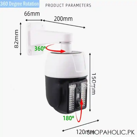outdoor waterproof solar panel dummy camera image5