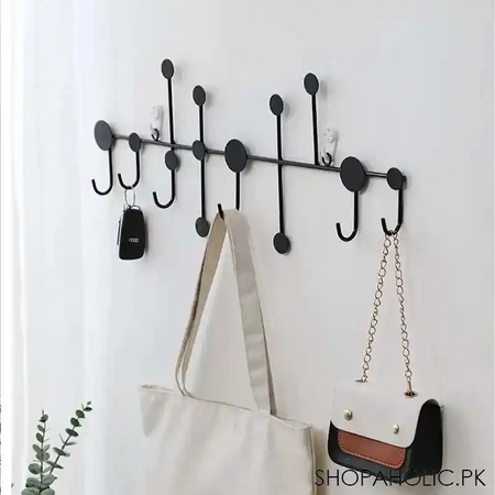over the door 6 hook clothes hanger image2