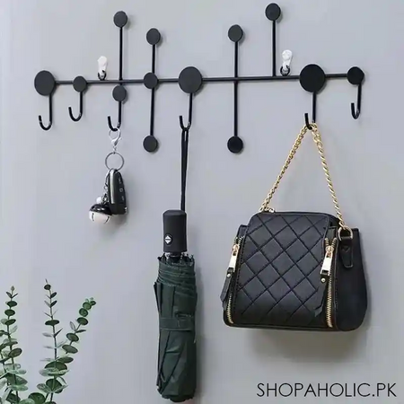 over the door 6 hook clothes hanger image3