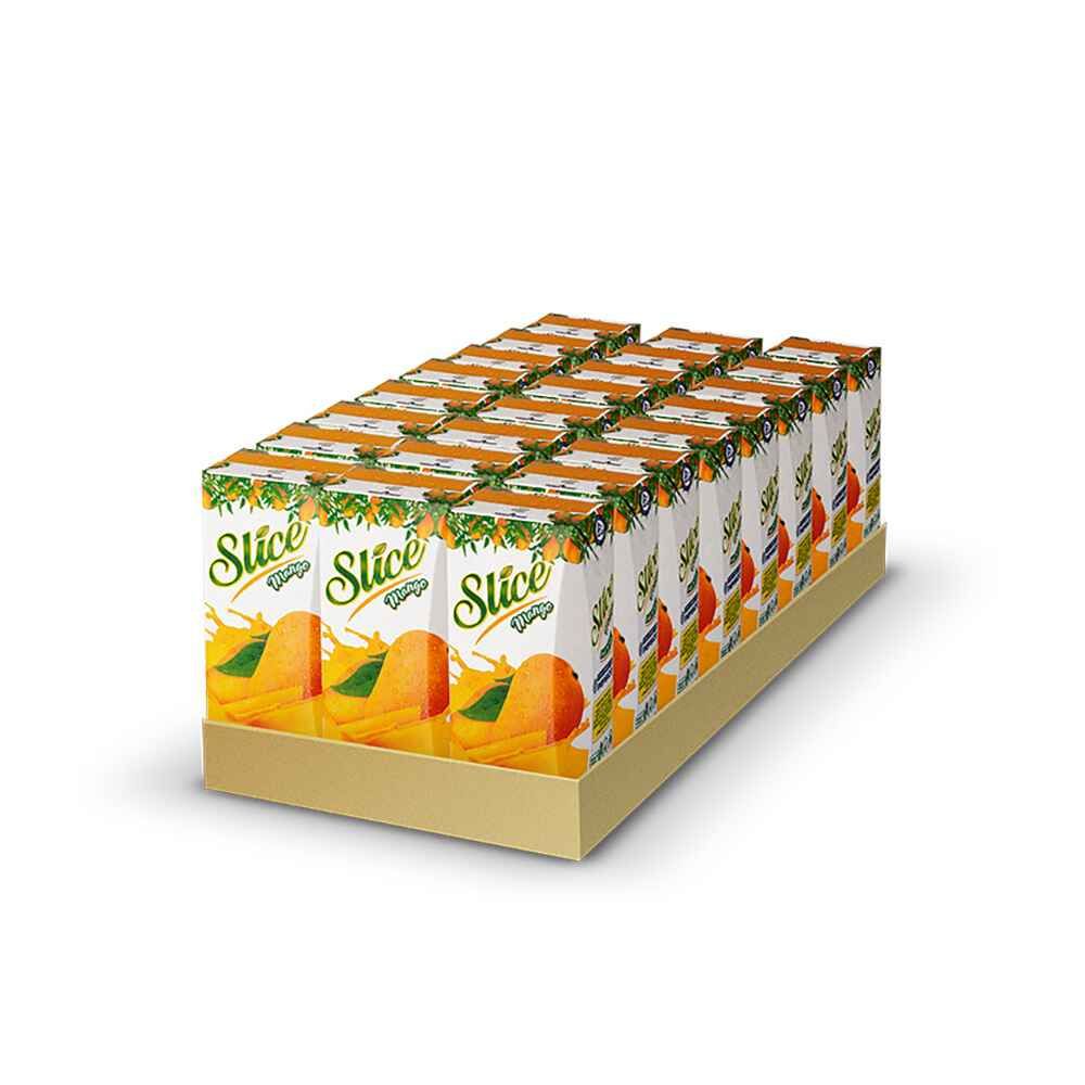 Slice Mango Juice 200ml Tetra Pack, 24 Pieces - Main Image